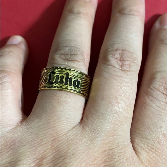🖤LUKA (Lucas or Luke)💕Hawaiian name ring - Picture 7 of 10